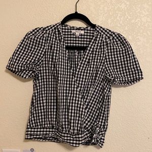 madewell // plaid blouse ▪️▫️